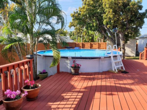 Pool House+Close to Beach+WiFi+BBQ